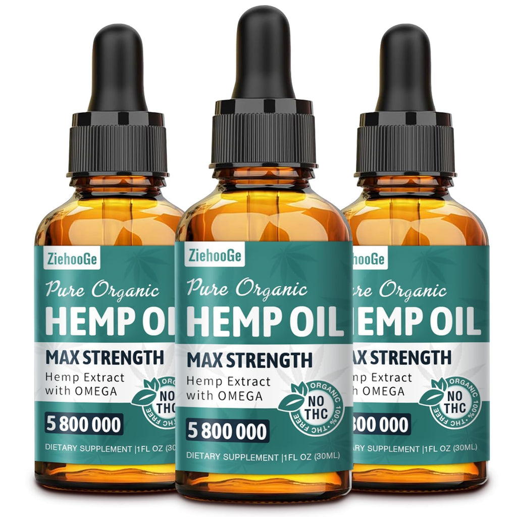 Hemp Oil Drops 3 Pack C865408
