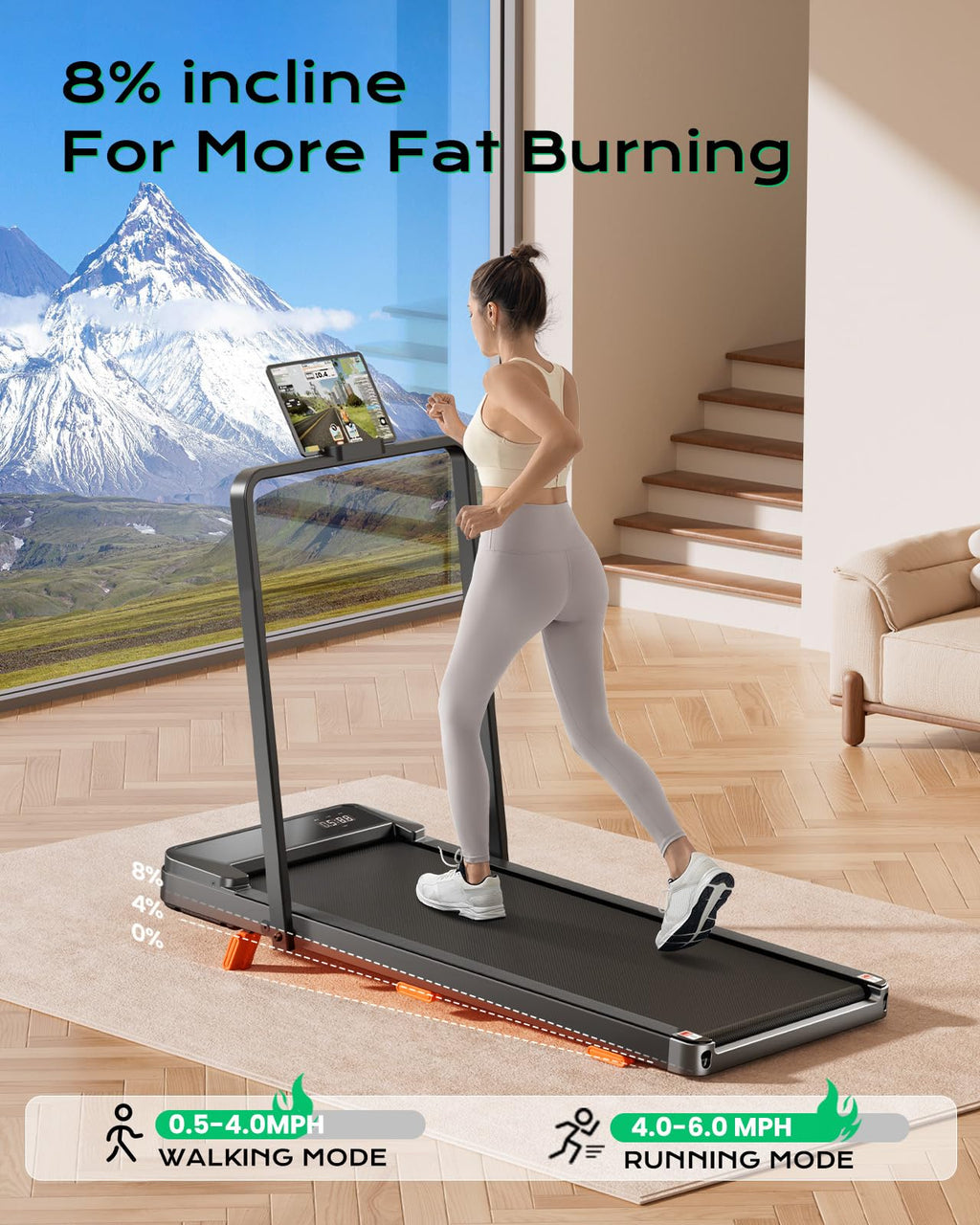 Walking Pad with Incline O977459