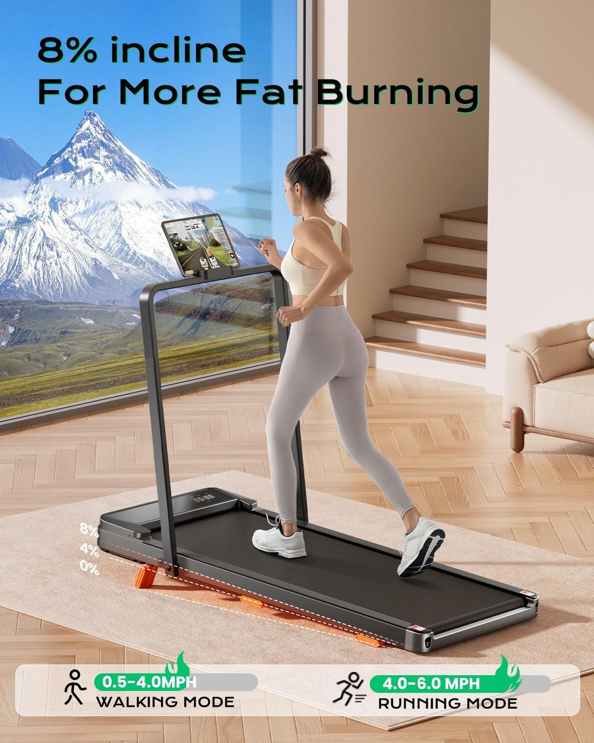 Walking Pad with Incline O977459