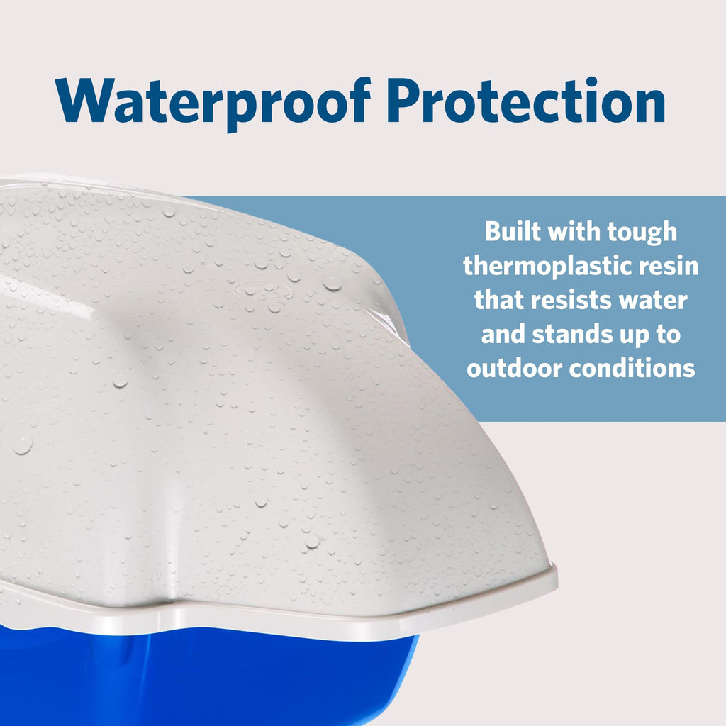 Waterproof Cat Litter Box with Tunnel Entry R5148