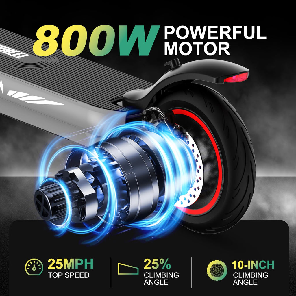 800W Electric Scooter with 10" Pneumatic Tires O6797