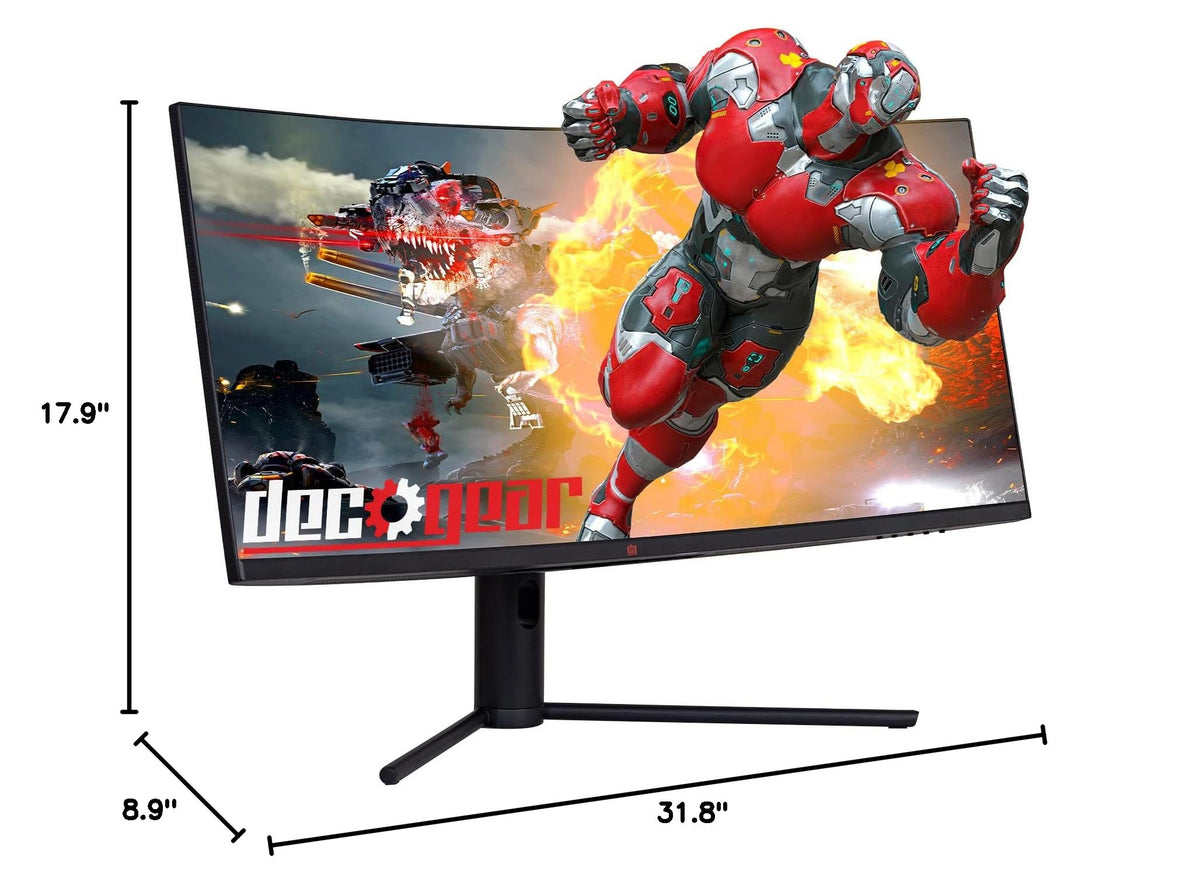 34” Curved Ultrawide Gaming Monitor 180Hz 3440×1440 X652