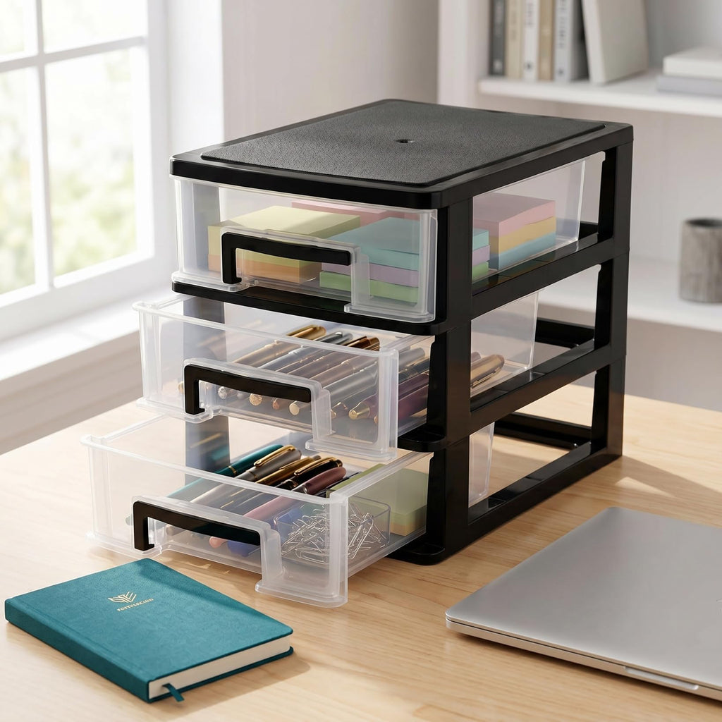 3 Drawer Plastic Desk Organizer R756779