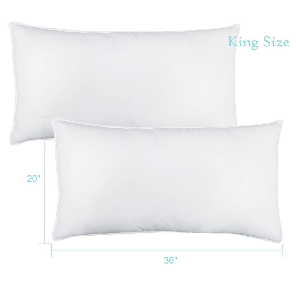 King Size Down Alternative Cooling Pillow Set of 2 Y7359