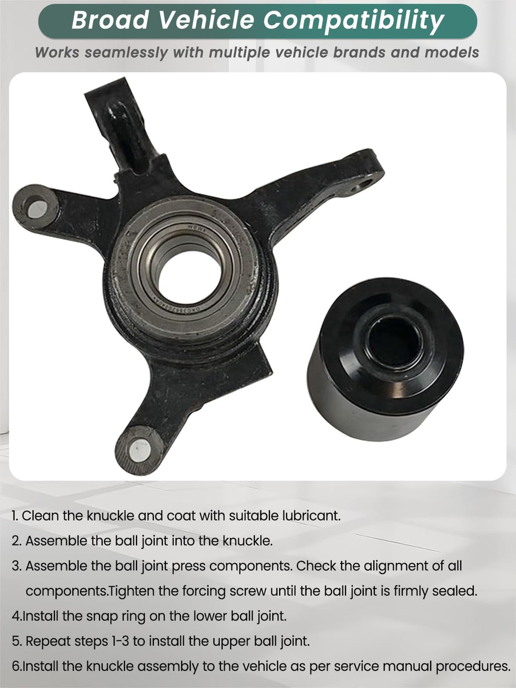 14 Piece Ball Joint Service Adapter Set Z826