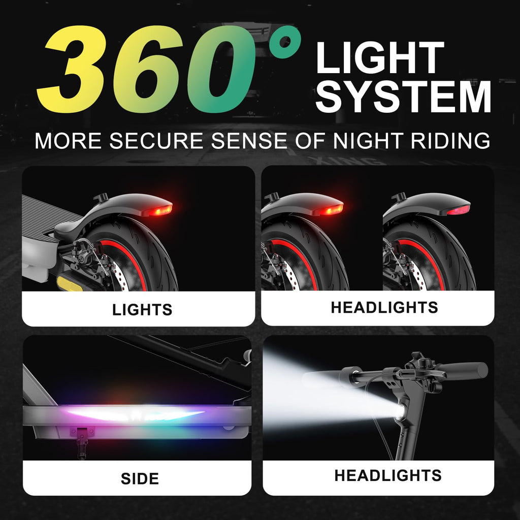 800W Electric Scooter with 10" Pneumatic Tires O6797
