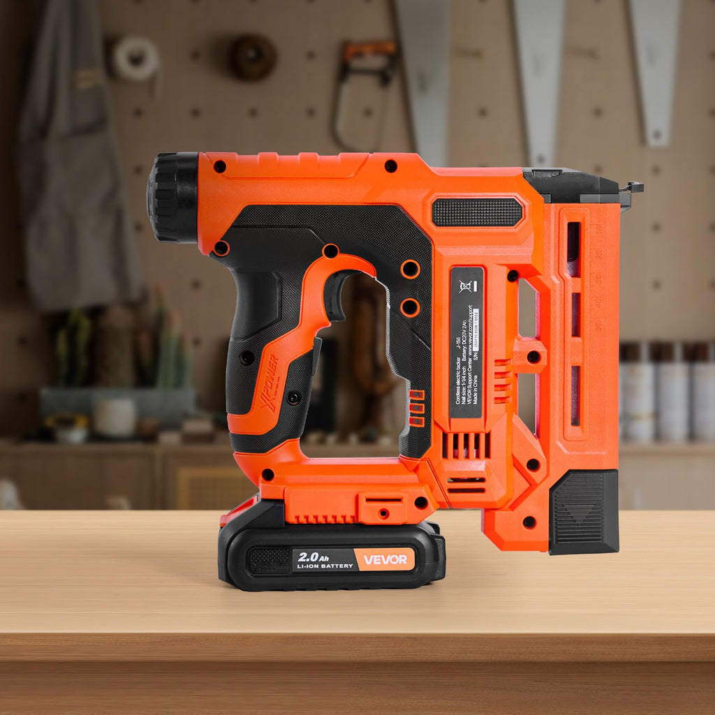 Cordless 2-in-1 18 Gauge Nail Gun Staple Gun M352377