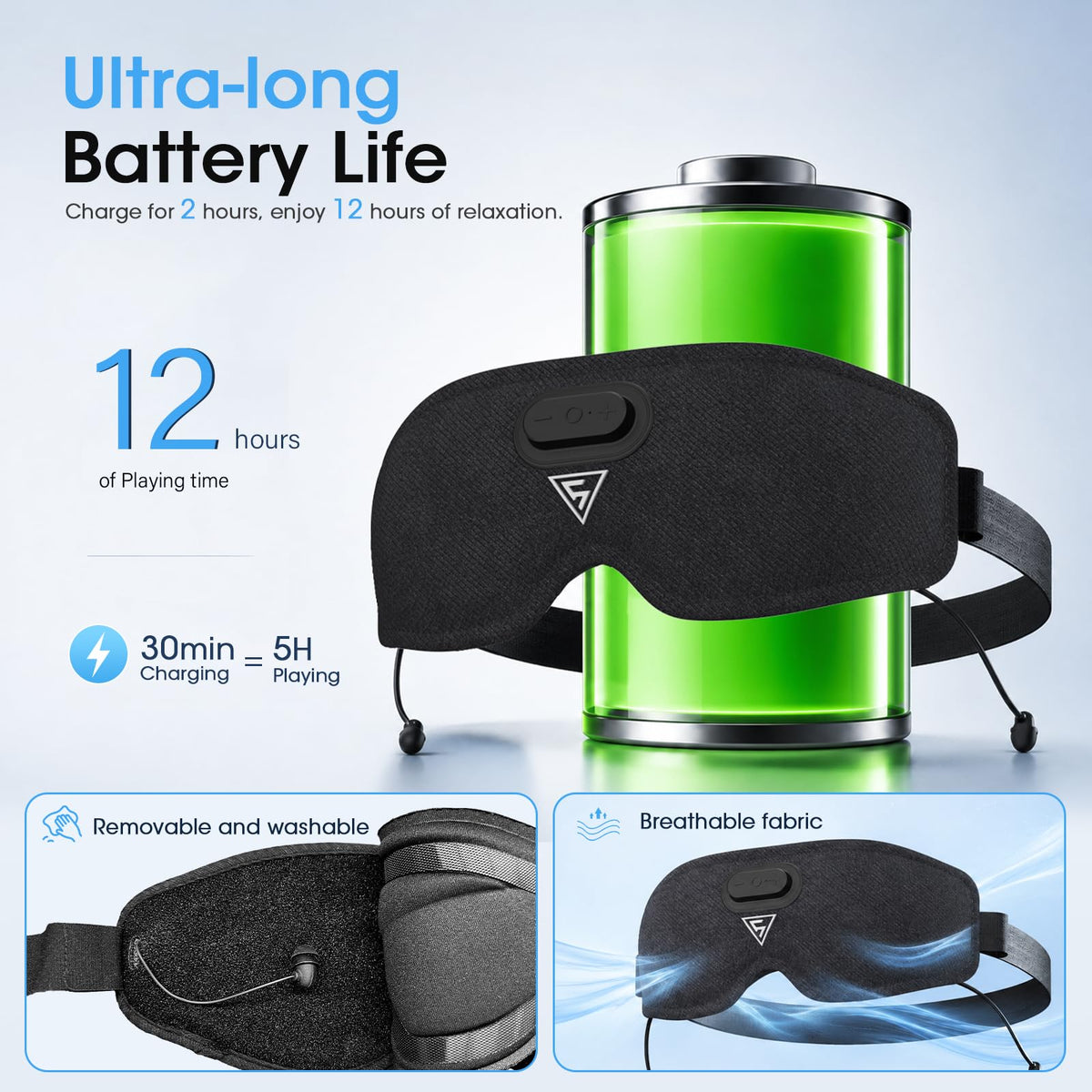 Bluetooth Sleep Mask I3594