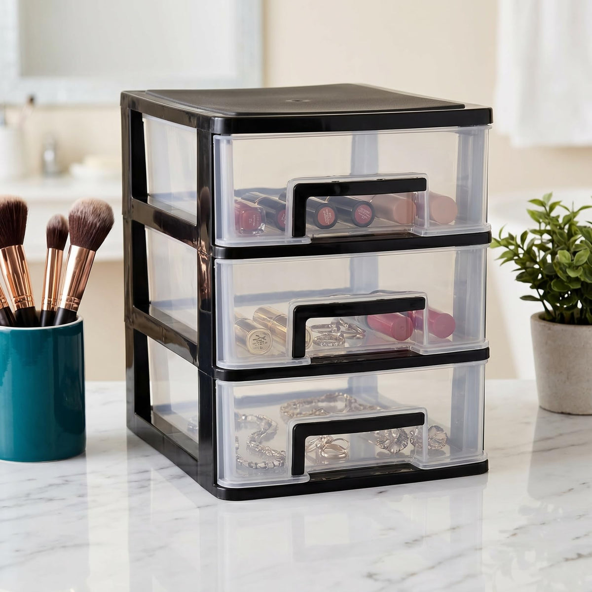 3 Drawer Plastic Desk Organizer R756779