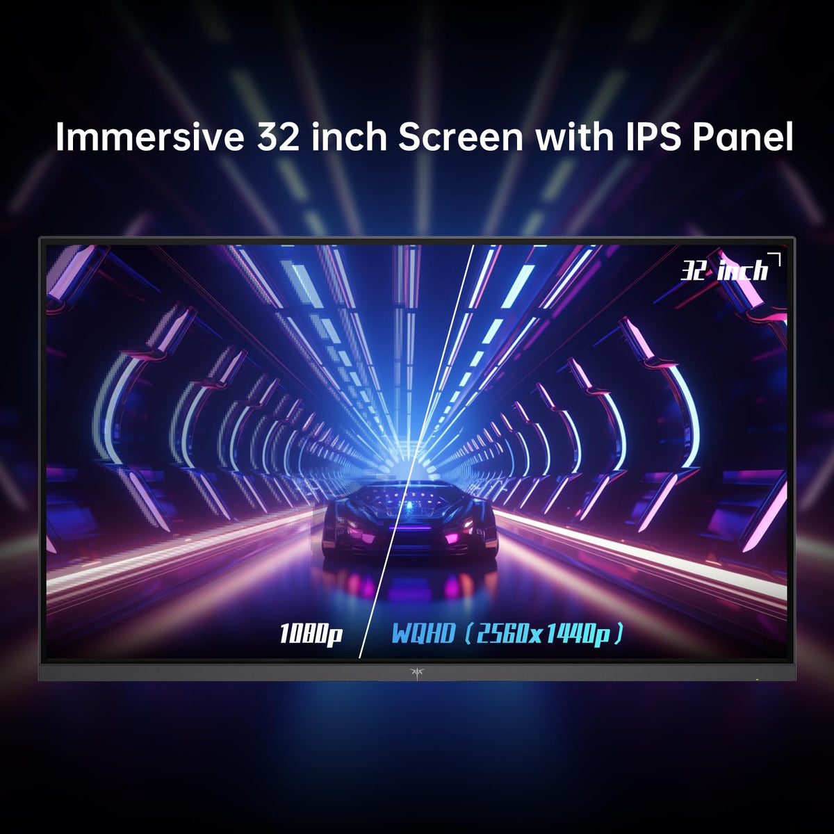32 Inch 2K 120Hz 1440P IPS Computer Monitor R733