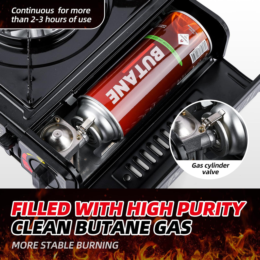 4 Pack 8oz Butane Fuel Cylinders C178307