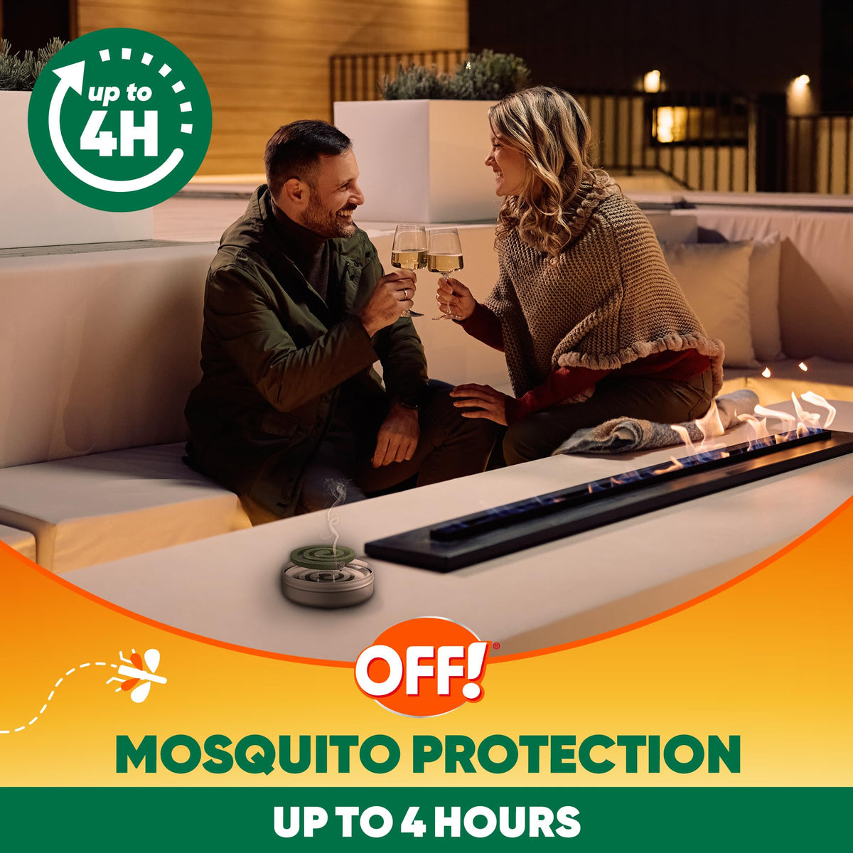 Outdoor Mosquito Repellent Coil Starter Pack Country Fresh Scent 3 Piece G303654