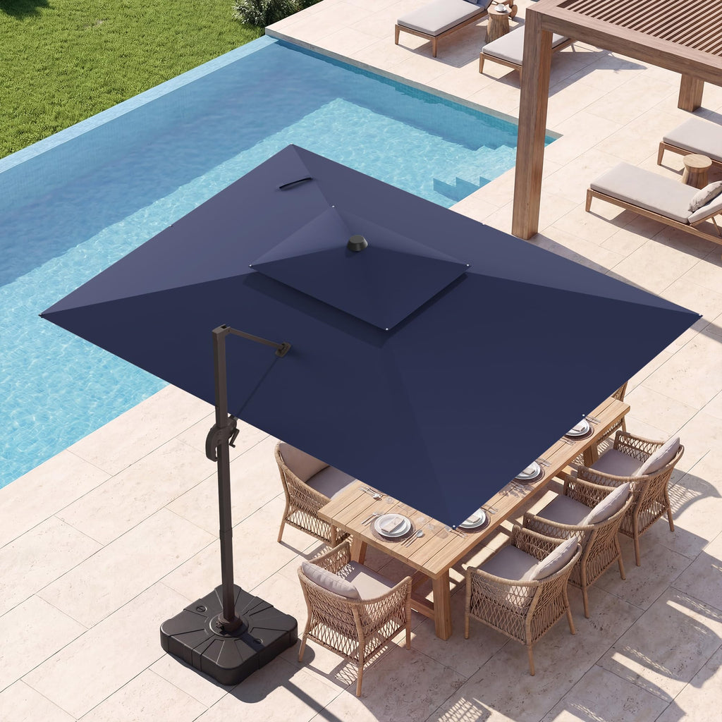 Cantilever Patio Umbrella with Base X2075