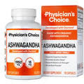 Organic Ashwagandha Root Powder 1950mg 90 Veggie Capsules X8978