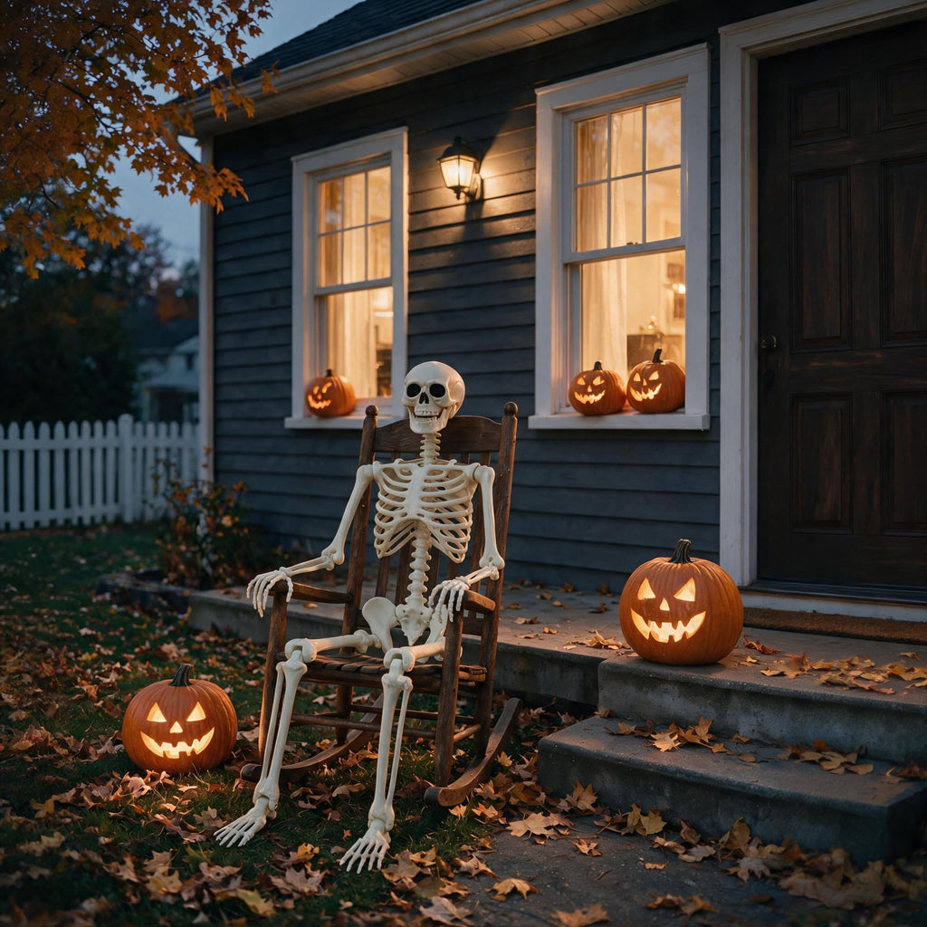 5.4FT Skeleton Halloween Decoration L732787
