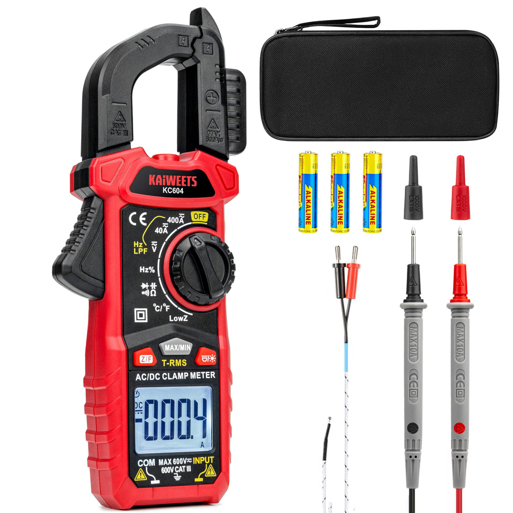 Digital Clamp Meter Multimeter with D-Shaped Jaw G170