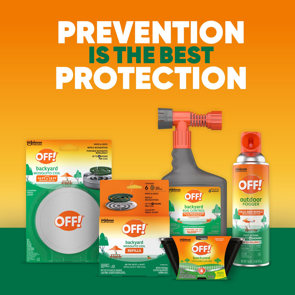 Outdoor Mosquito Repellent Coil Starter Pack Country Fresh Scent 3 Piece G303654
