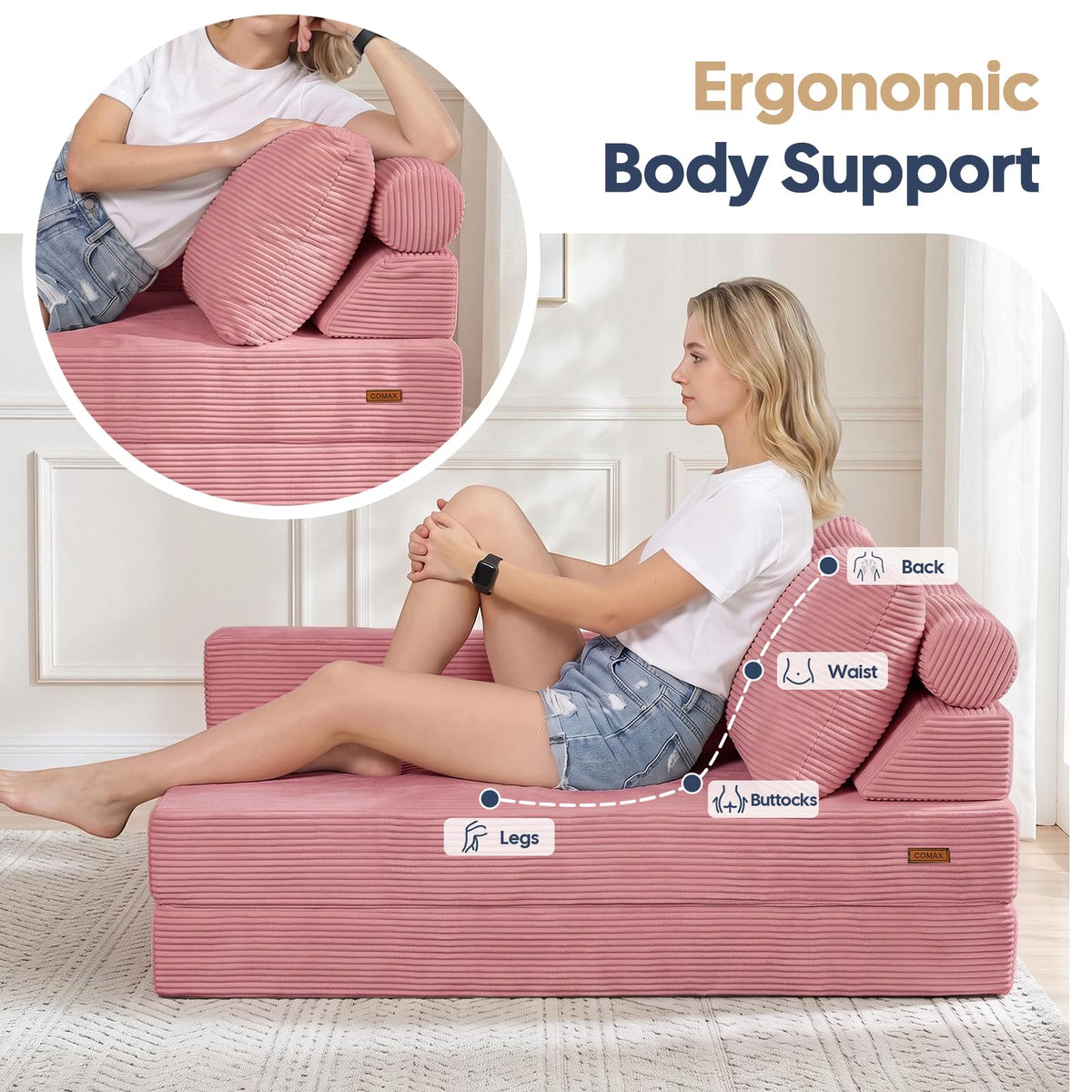 Folding Sofa Bed Chair Z34101