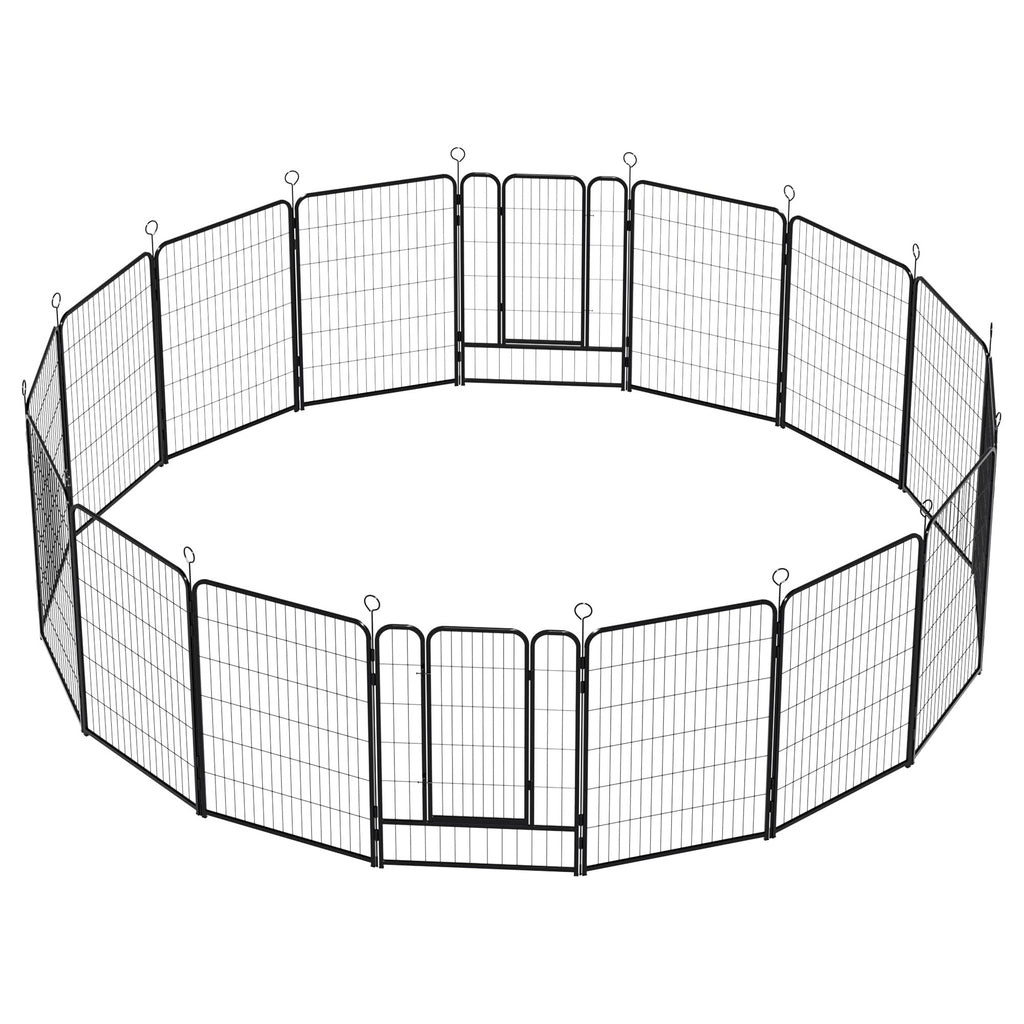 Heavy-Duty Iron Exercise-Pen System Portable Yard Camping Kennel Alternative A680