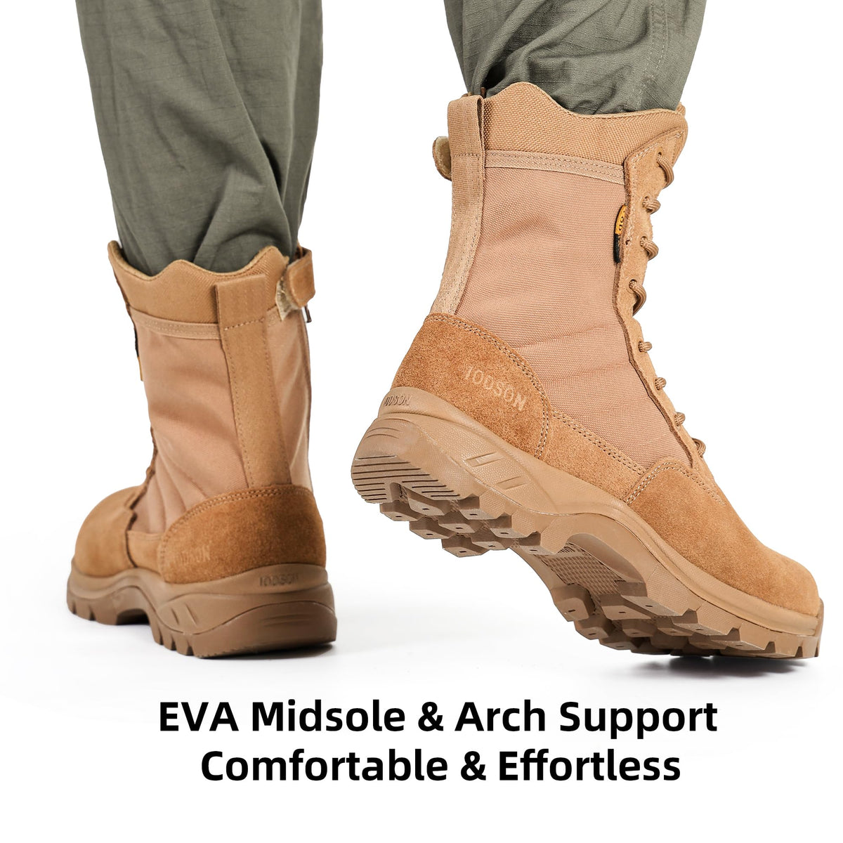 Men's 8 Inch Lightweight Tactical Work Boots L8626