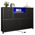Black 9 Drawer Dresser U669873