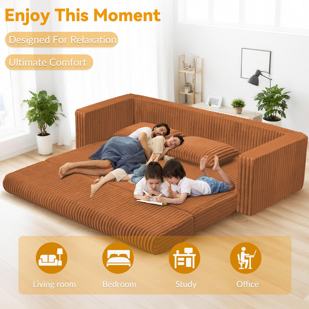 4-in-1 Convertible Sofa Bed R31920