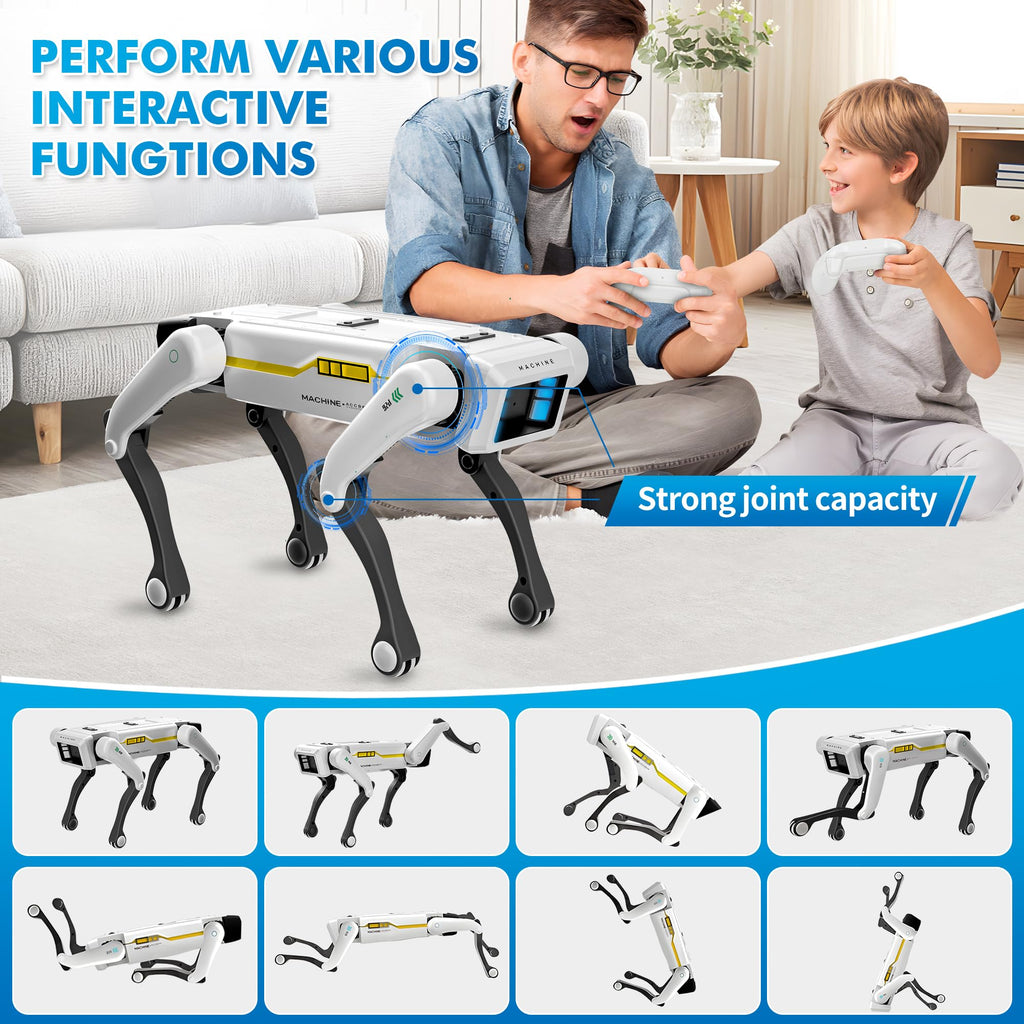 Interactive STEM Robot Dog with Voice Control E229