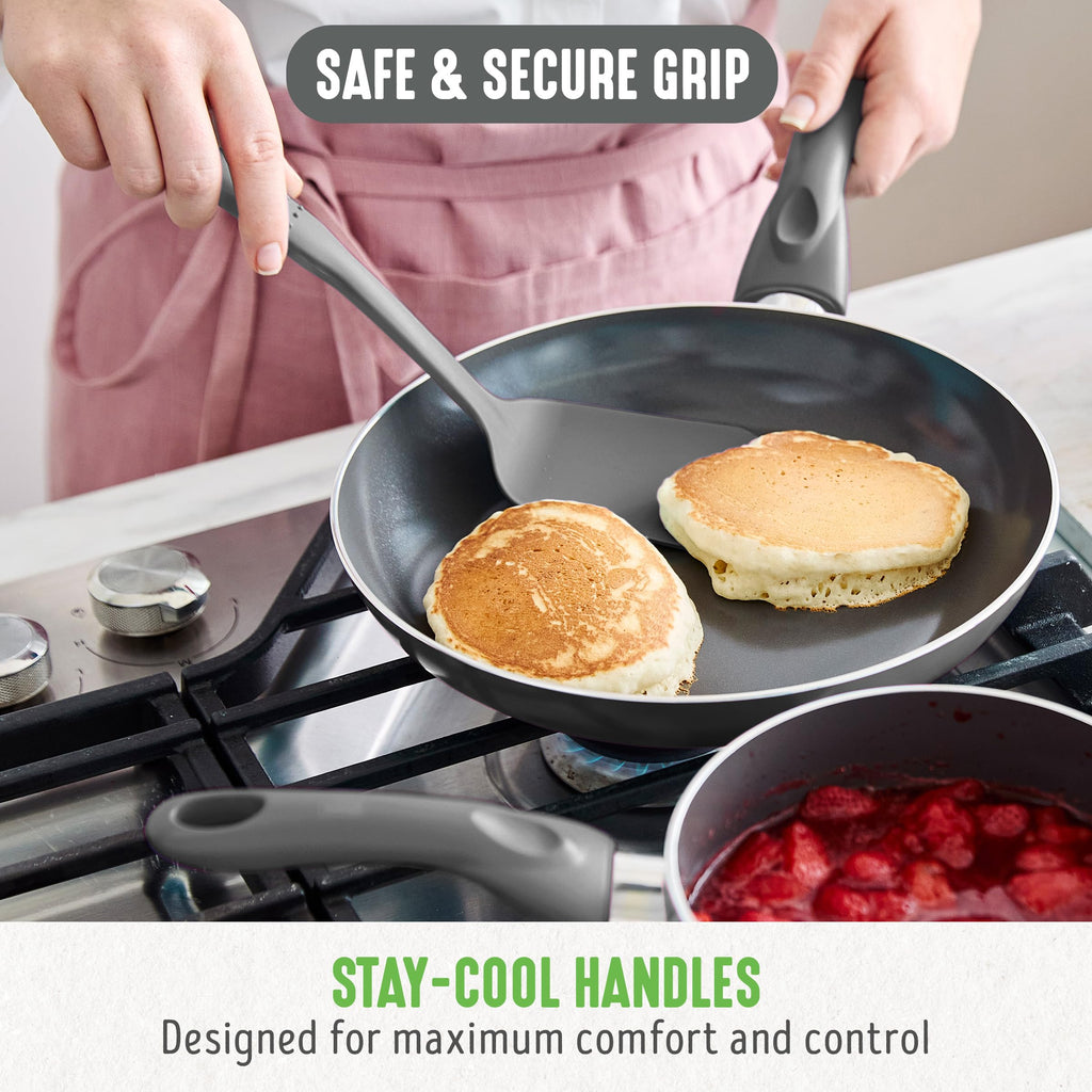 12 Piece Ceramic Nonstick Cookware Set F96681