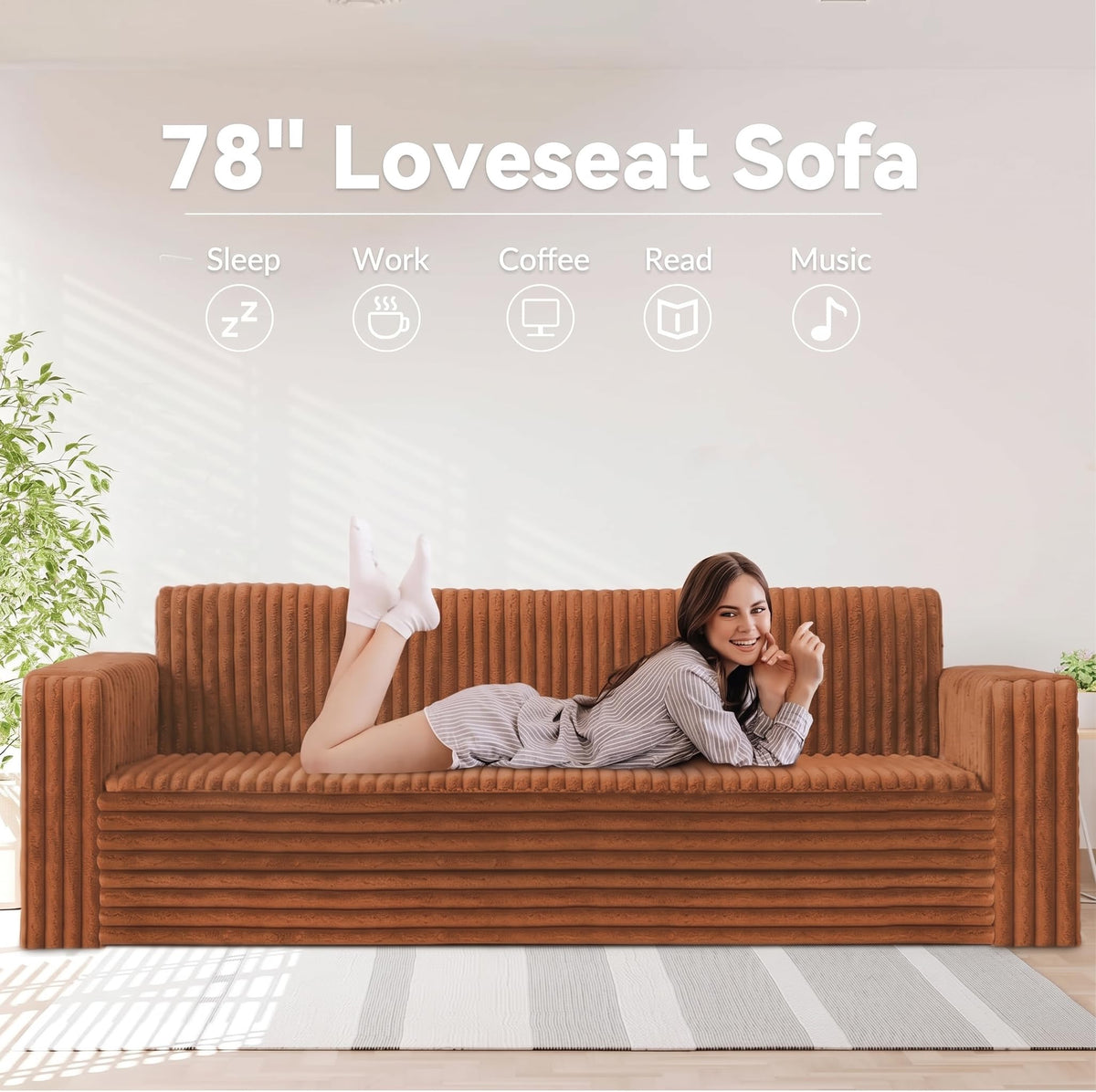 4-in-1 Convertible Sofa Bed R31920
