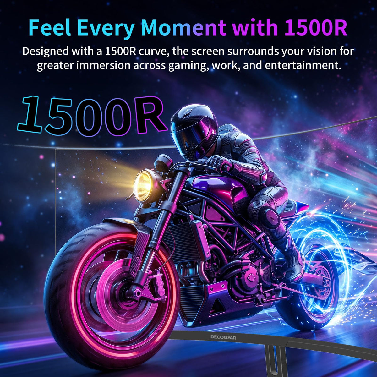 34” Curved Ultrawide Gaming Monitor 180Hz 3440×1440 X652