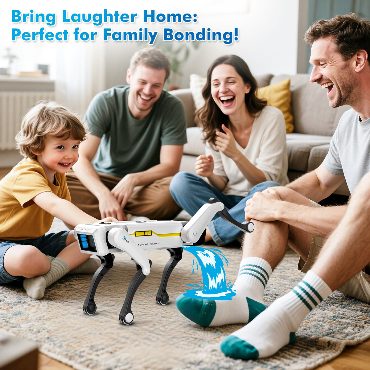 Interactive STEM Robot Dog with Voice Control E229
