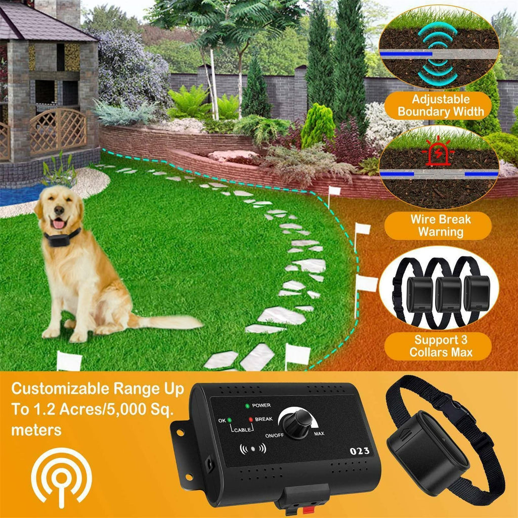 Wireless Electric Dog Fence System, In-ground/Aboveground Pet Containment System O264015