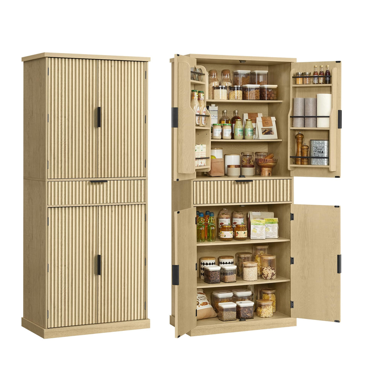 Freestanding Tall Cabinet with Drawer N6613