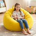 Bean Bag Chair Yellow 2FT X12271