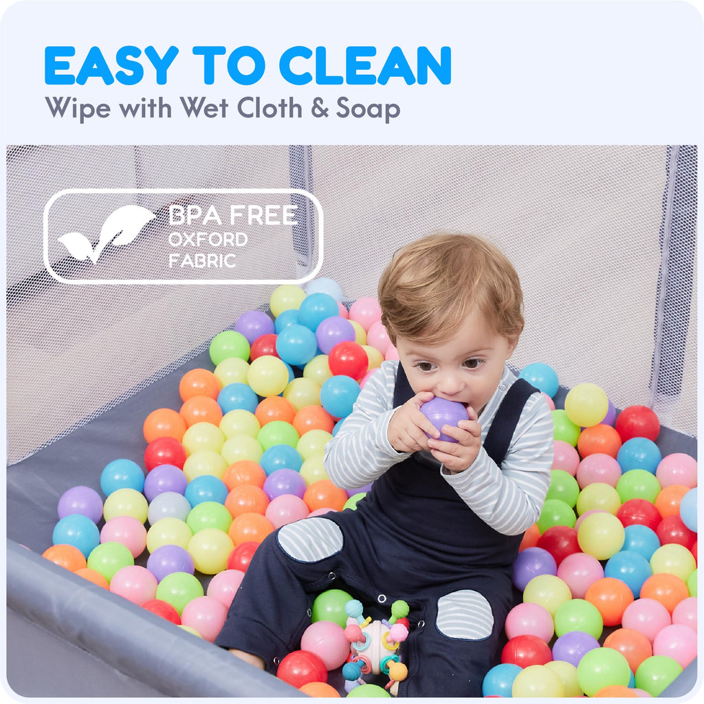 Baby Playpen 50x50 Grey H259