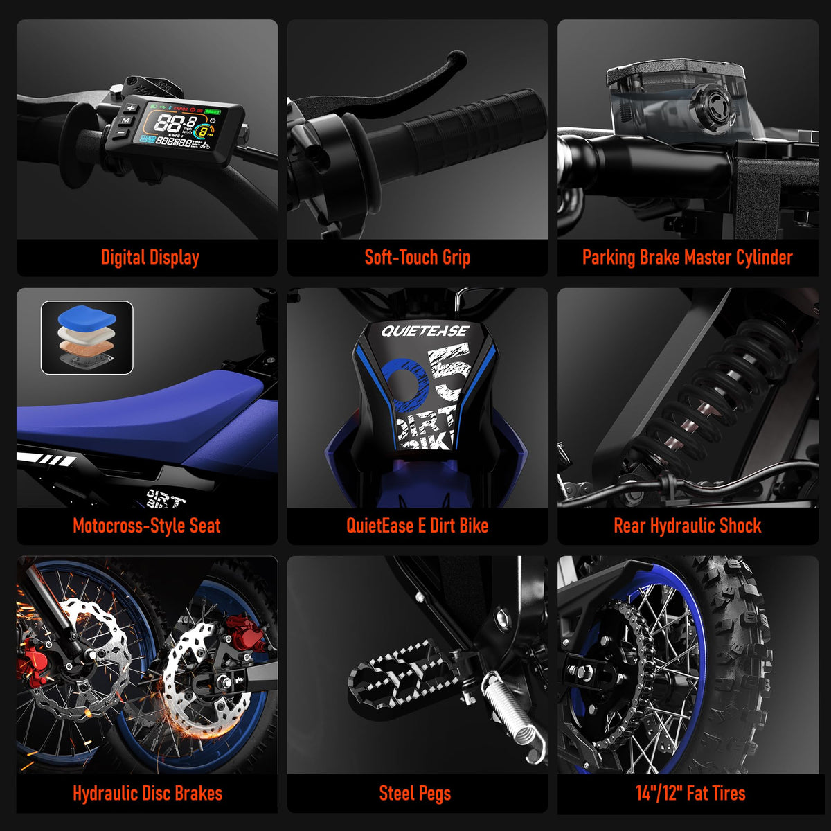 3000W Electric Dirt Bike for Adults Teens V98190