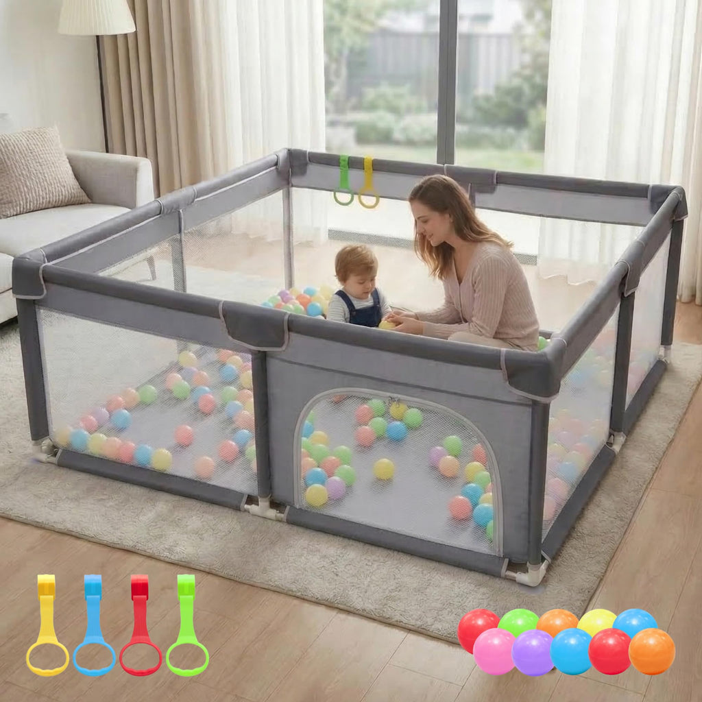 Baby Playpen 50x50 Grey H259