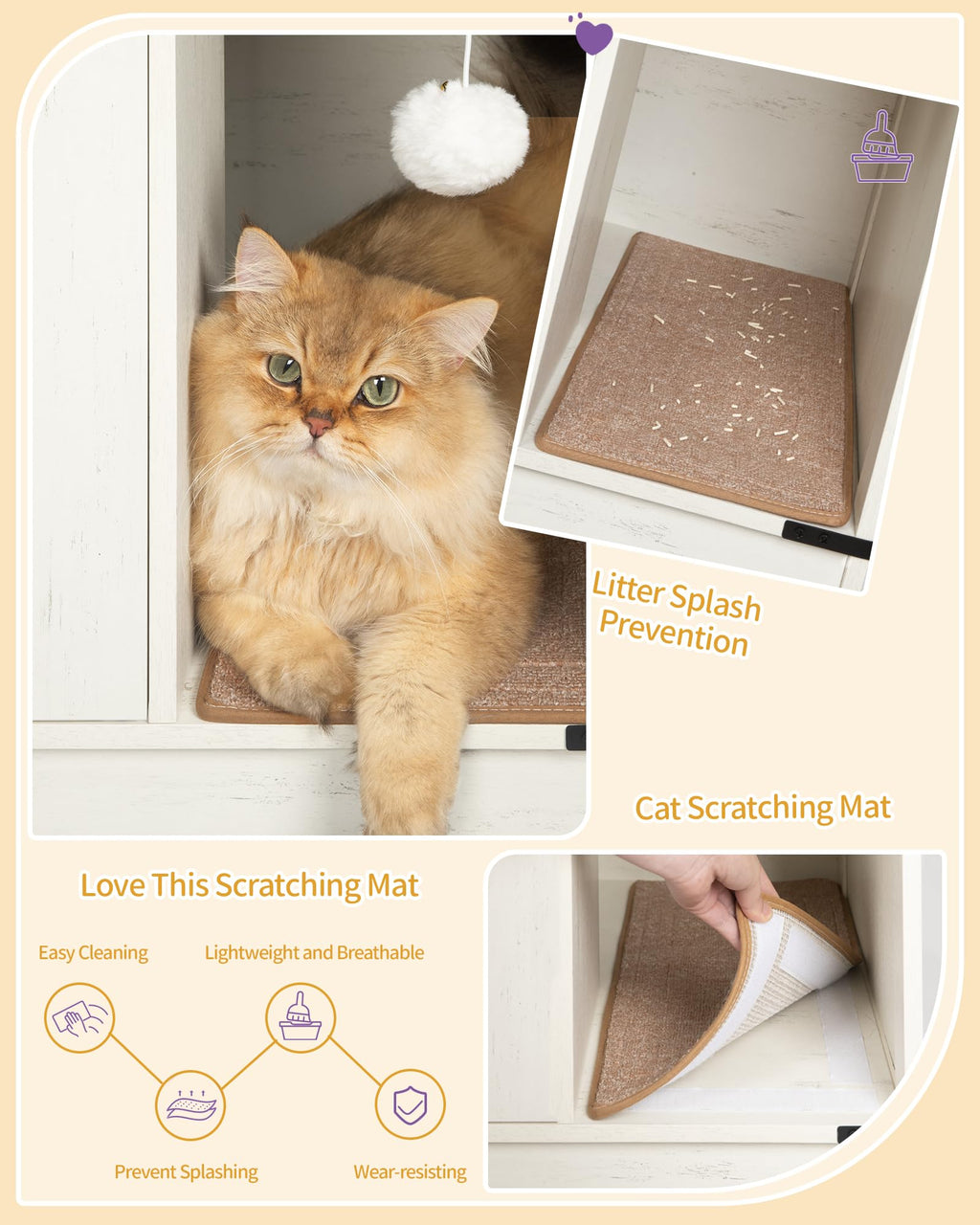 Cat Litter Box Enclosure Y333