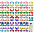 80 Pcs Dog Bowtie Flower Collar Adjustable H34400