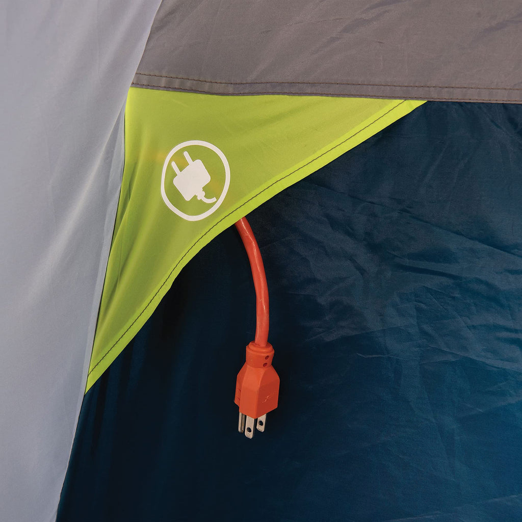 10-Person Camping Dome Tent with Screen Porch Y1363