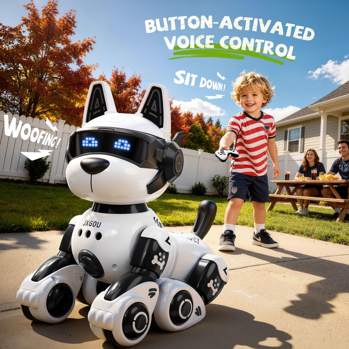 Remote Control Robot Dog V35189